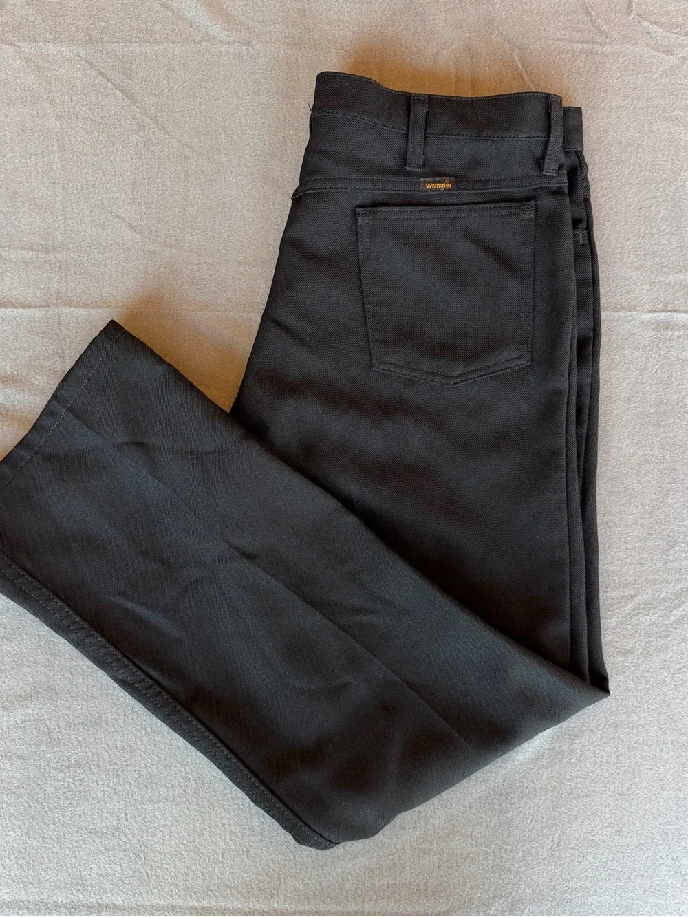Wrangler Rancher Black Western Dress Pants 38x30